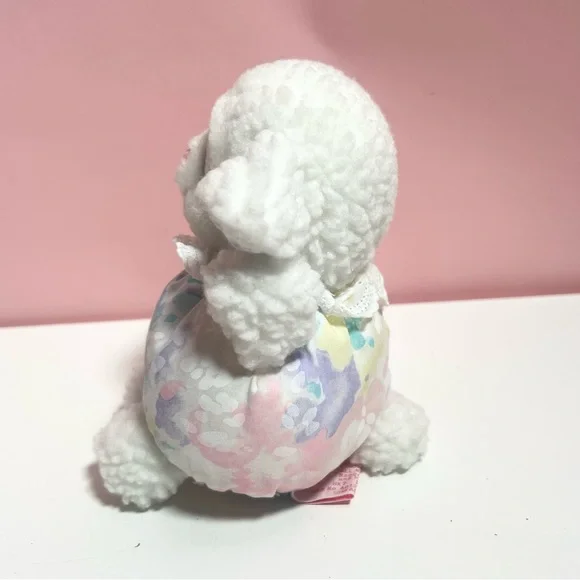 Vintage retro 80s 90s Russ pastel Easter lamb plush - Picture 4 of 5